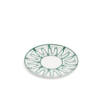 Kyma Charger/Dinner Plate - Green/White