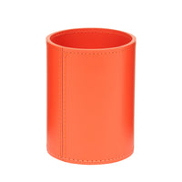 Leather Idea Pen Holder Orange