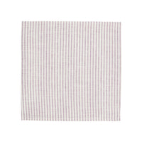 Stripe Napkin Amethyst/White against a white background