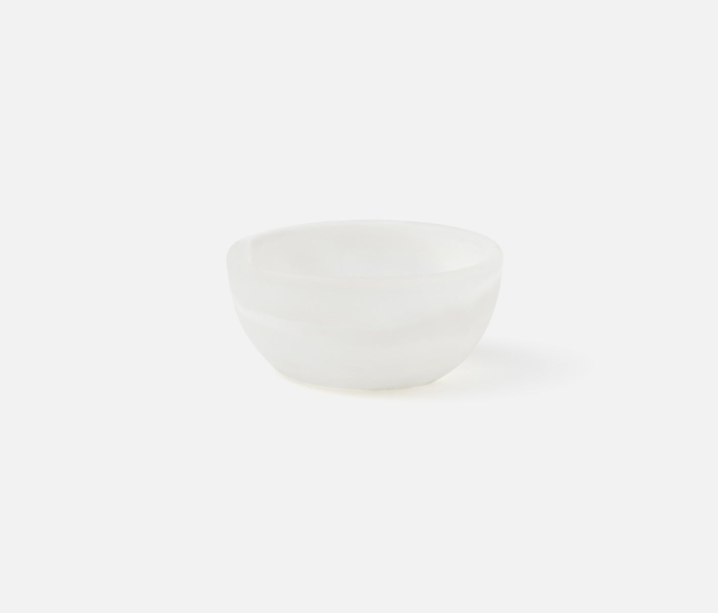 Hugo Swirled Pinch Bowl - White