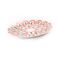 Symi Serving Platter 36CM Pink/Green