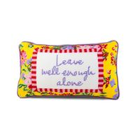 Well Enough Needlepoint Cushion