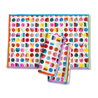 Nina Campbell Yvette Colourful Placemats Set of 4 with matching napkin