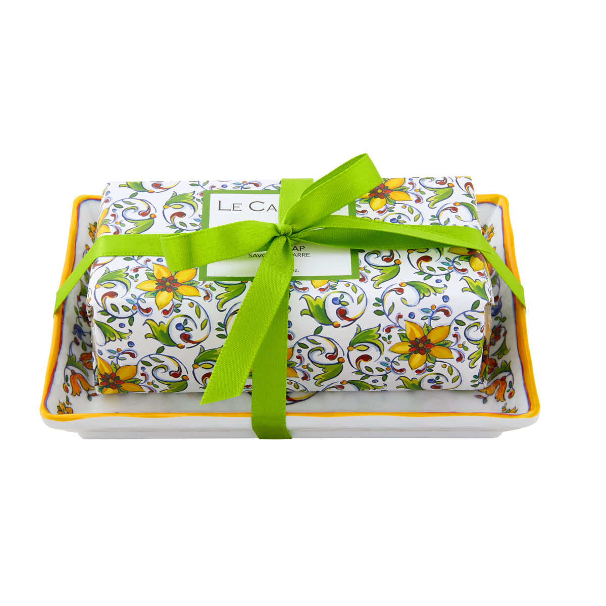 Gift Set Soap and Dish - Zest of Lime