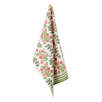 Tea Towel Pom Bells Fern & Poppy