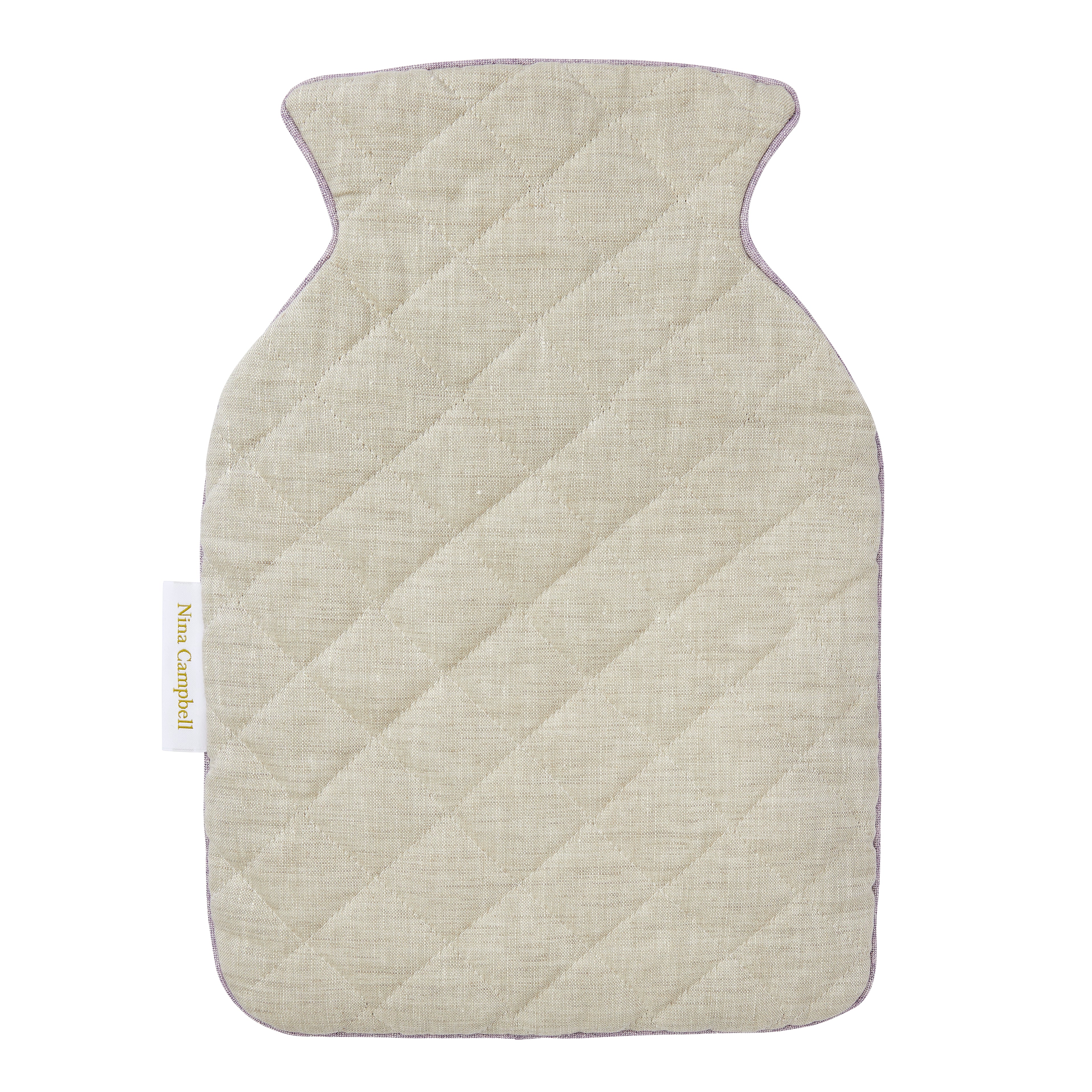 Hot Water Bottle Cover Grey/Amethyst