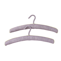 Pair of Linen Hangers - Amethyst/Peridot
