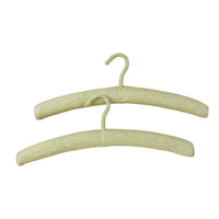 Pair of Linen Hangers Peridot/Grey