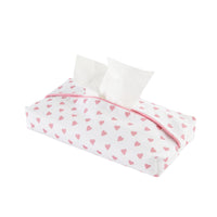 Rectangular Tissue Holder Pink Heart