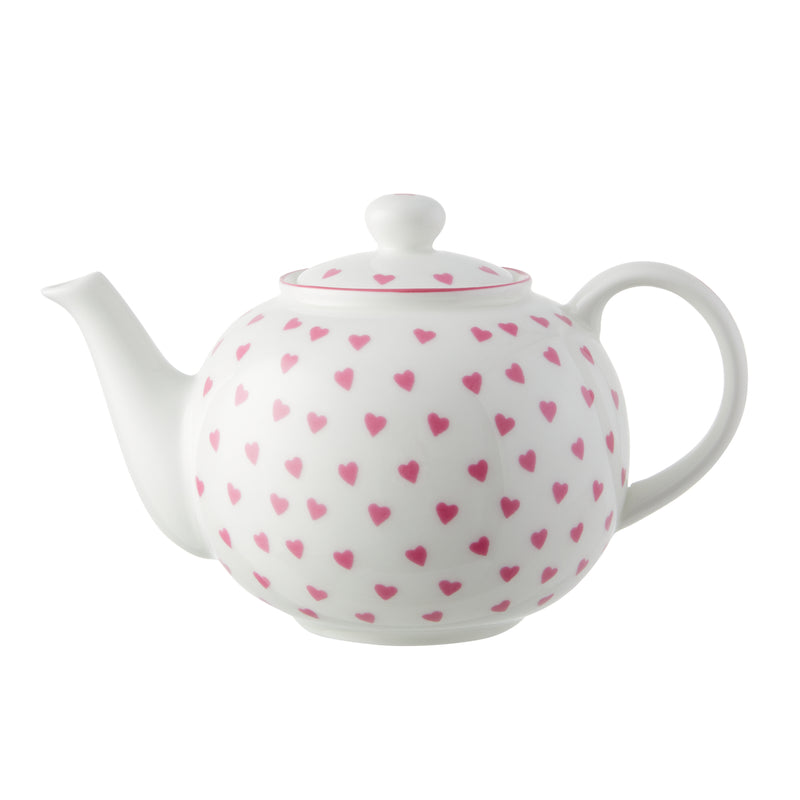 Large Teapot - Pink Heart