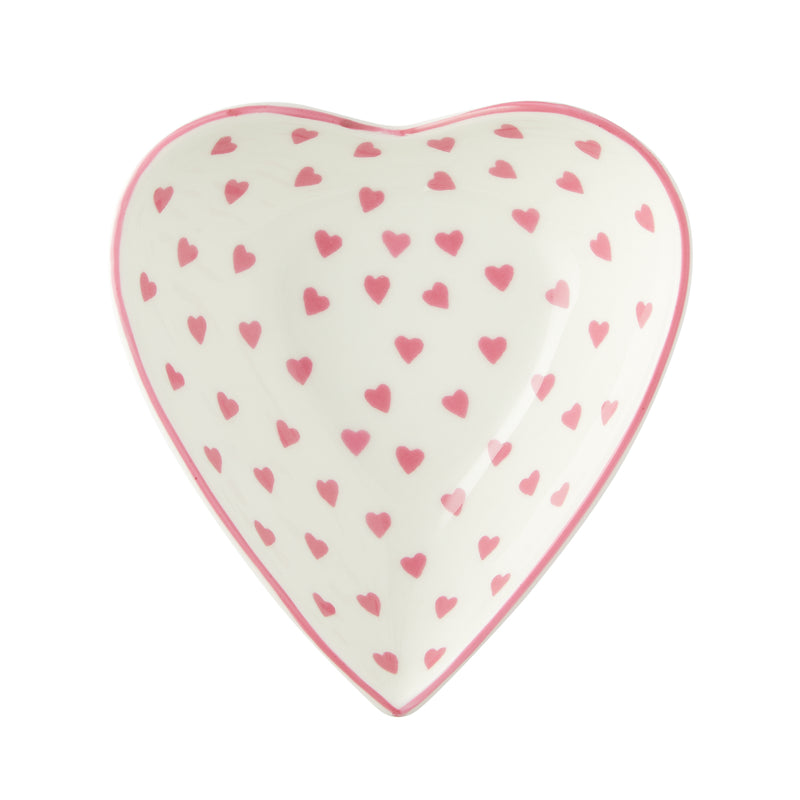 Small Heart Dish  - Pink Heart