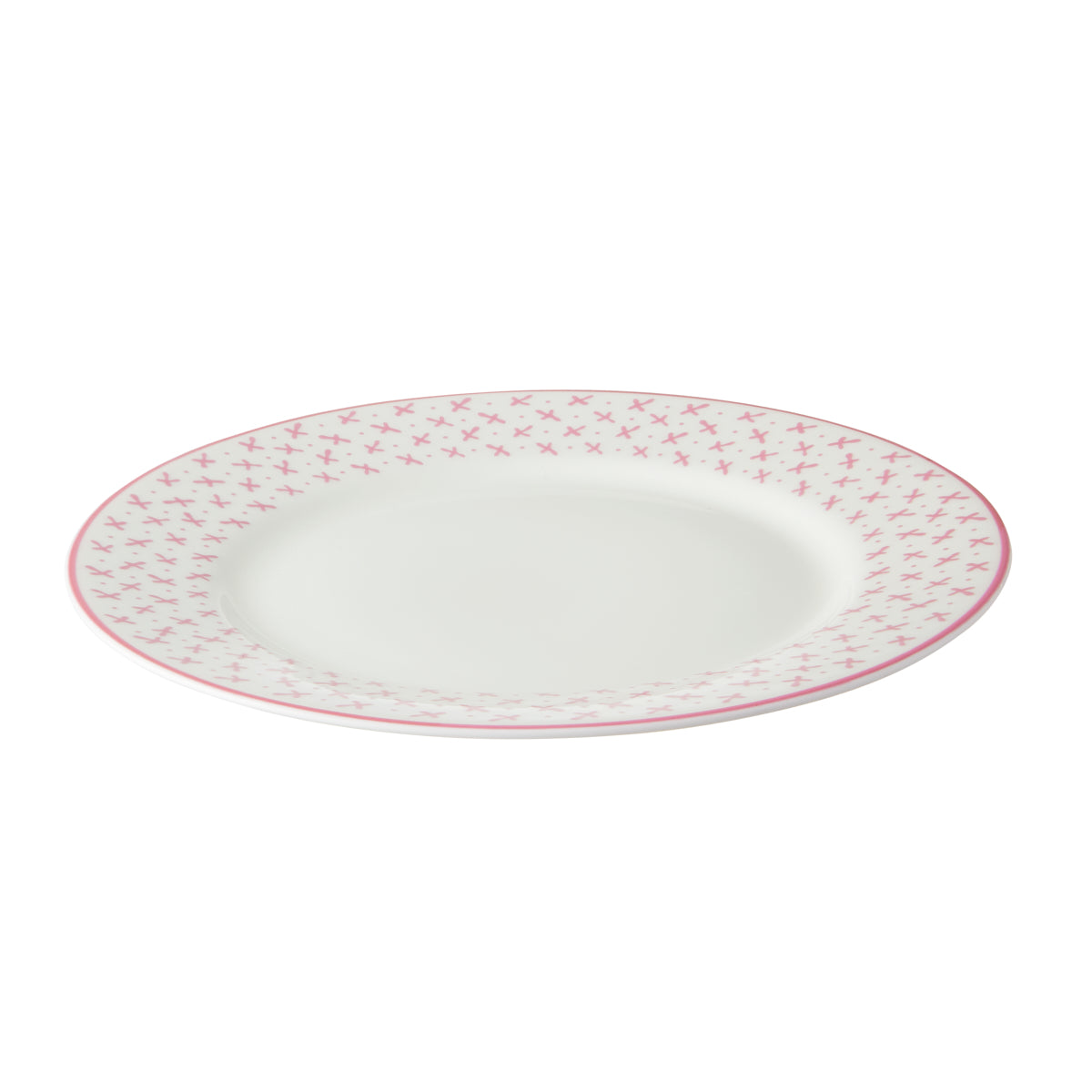 Tea Plate Pink Sprig