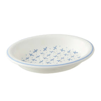 Oval Soap Dish - Blue Sprig