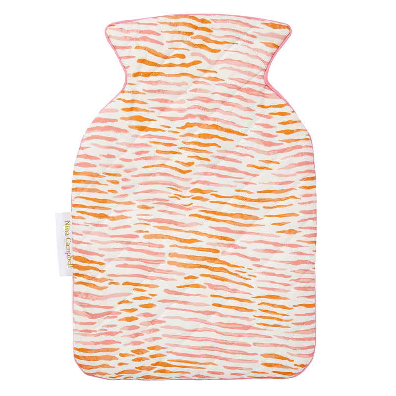 Hot Water Bottle Cover - Arles Pink/Orange
