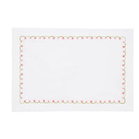 Nina Campbell Marguerite Placemat Pink against a white background