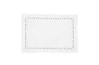 Nina Campbell Marguerite Placemat Lilac against a white background