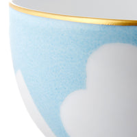 Breakfast Cup & Saucer Heart- Bleu Perle