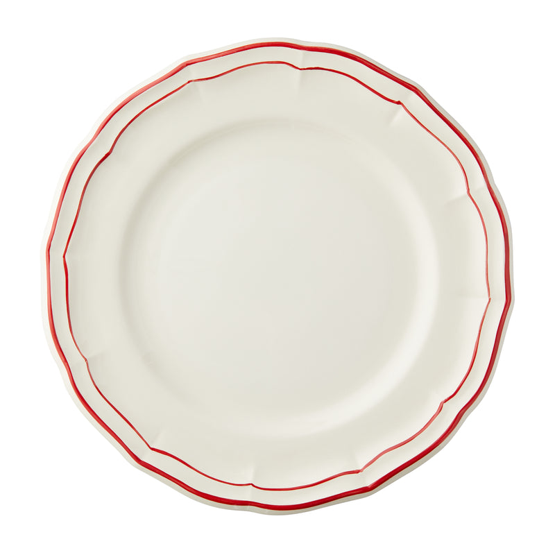 Dinner Plate - Red Nets 28cm