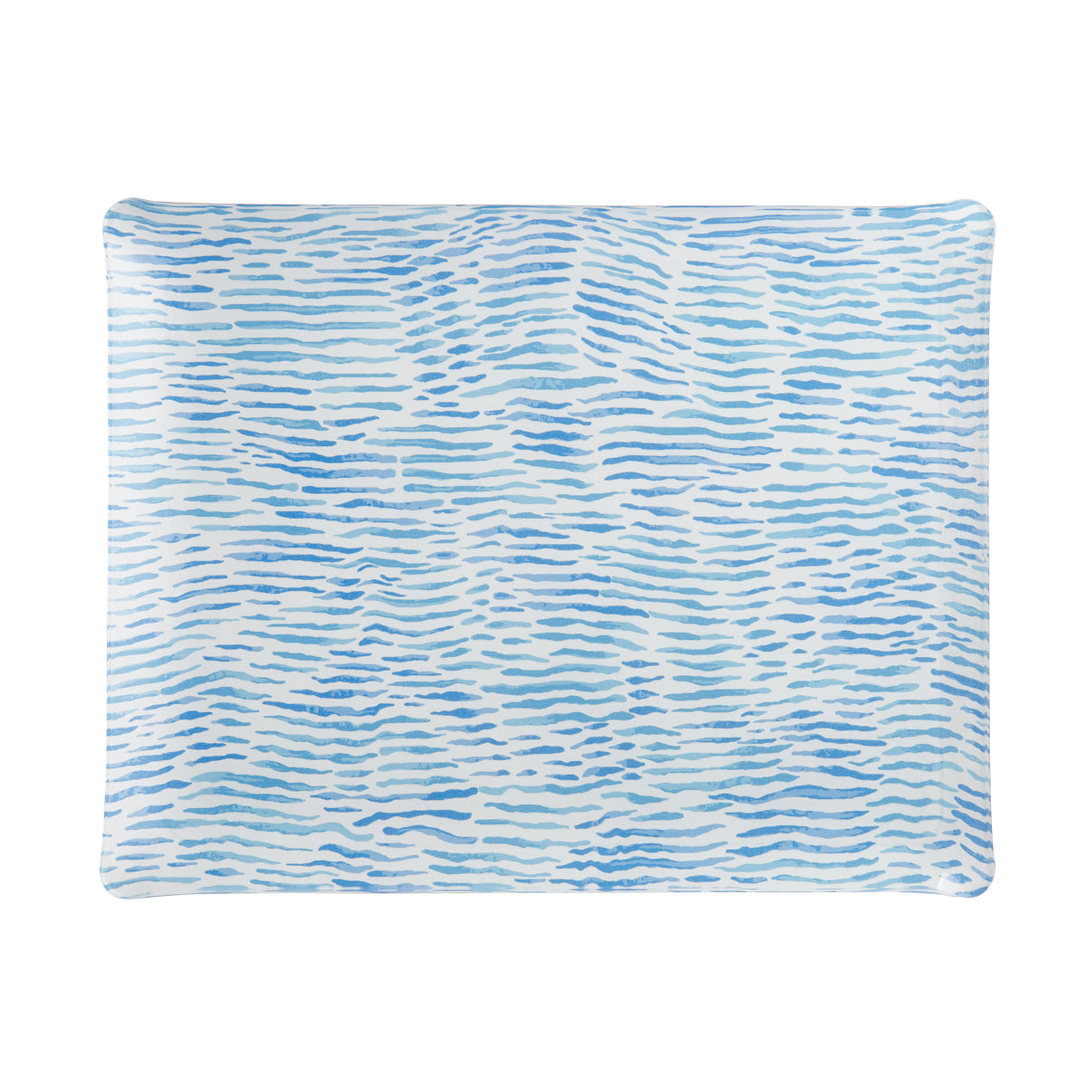 Fabric Tray Large 46X36 - Arles Blue