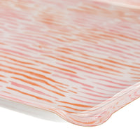 Nina Campbell Fabric Tray Large - Arles Pink/Orange