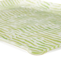 Nina Campbell Fabric Tray Medium Arles Green close up