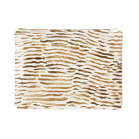 Nina Campbell Fabric Tray Small Arles Chocolate against a white background