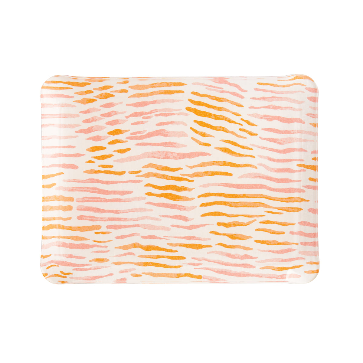 Nina Campbell Fabric Tray Small - Arles Pink/Orange