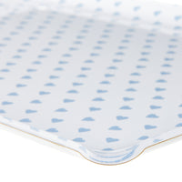 Nina Campbell Fabric Tray Medium - Heart Blue