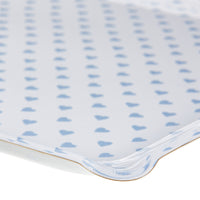 Nina Campbell Fabric Tray Large - Heart Blue