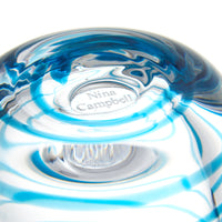 Nina Campbell Swirl Table Jug - Large Aqua
