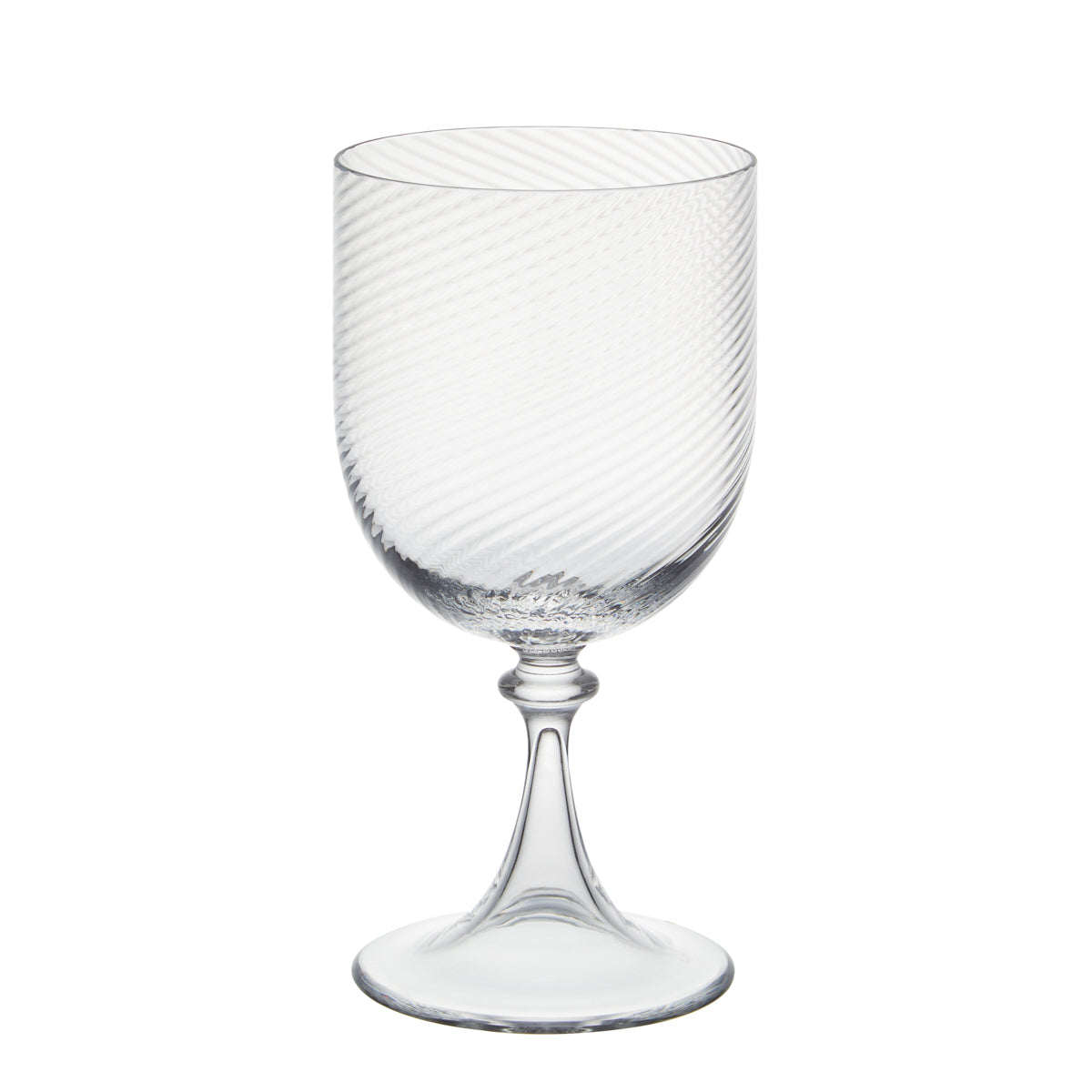 Murano Red Wine Glass - Clear