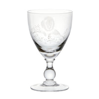 Wine Goblets - Engraved Serengeti Set of 6 - Clear