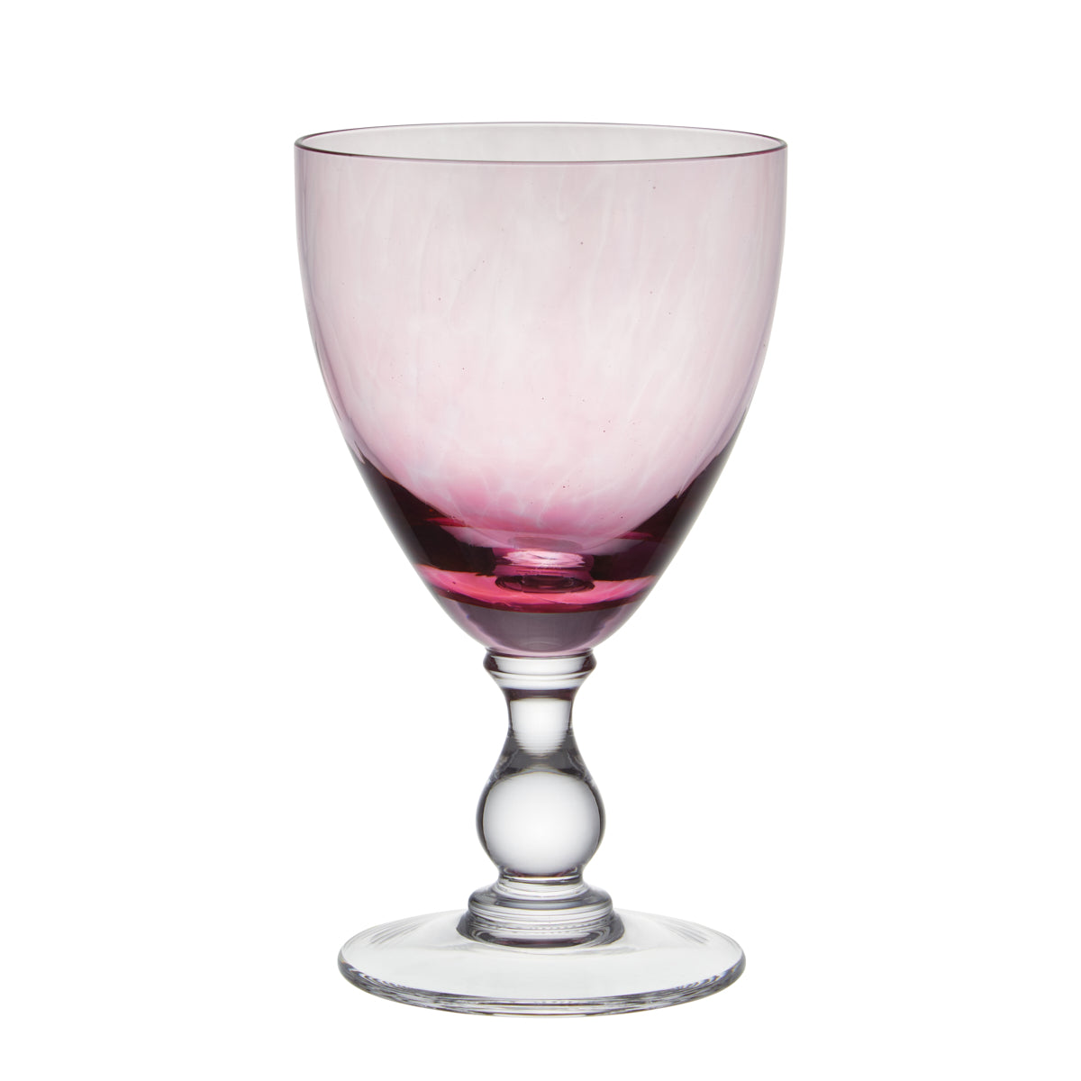 Nina Campbell Jewel Wine Glass - Pink Sapphire