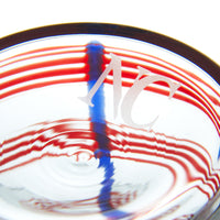 Small Tumbler - Blue/Red Stripes