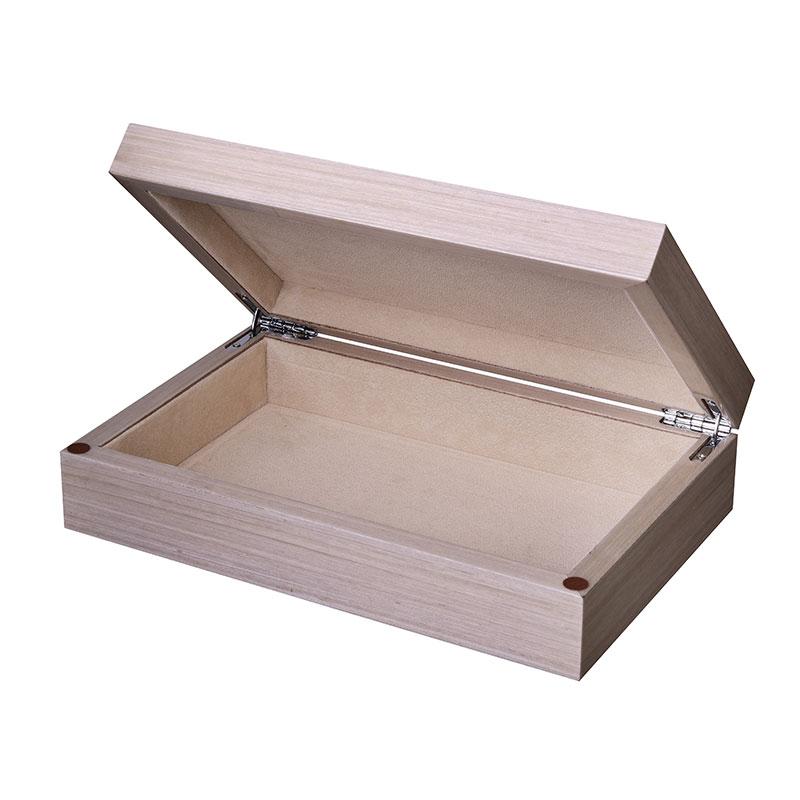 Wooden Box - Taupe