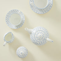Chatsworth Breakfast Cup & Saucer - Blue Sprig