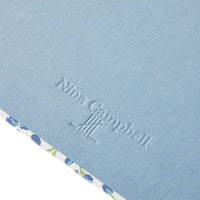 Nina Campbell Lever Arch Folder All Over Buds - Blue