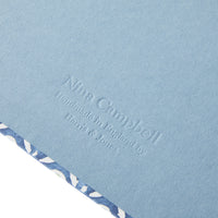 Nina Campbell Lever Arch Folder Batik Dots - Blue/Green