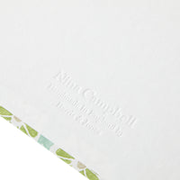 Nina Campbell Lever Arch Folder Ginko Tulips - Green/Aqua