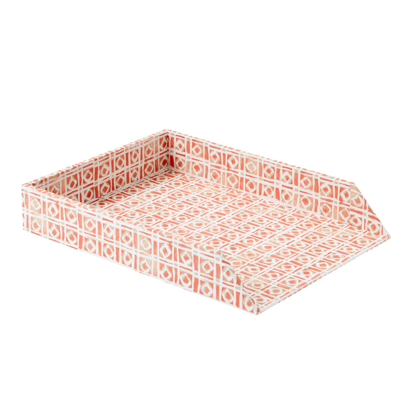 Letter Tray Abaco - Coral