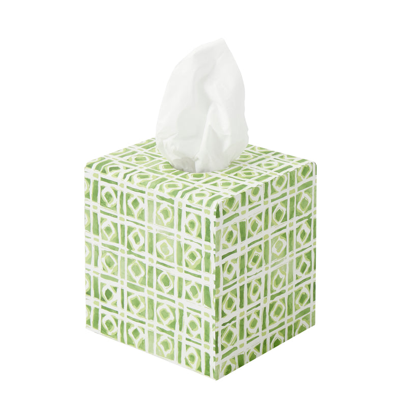 Tissue Box Abaco - Green
