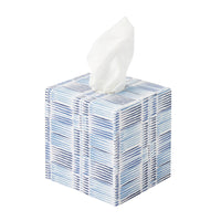Tissue Box Old Fort - Blue