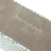 Nina Campbell Magazine File All Over Buds - Aqua
