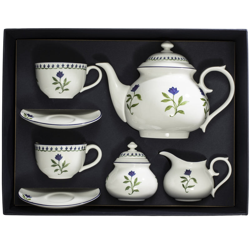 Marguerite Tea Set for 2