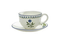 Marguerite Teacup and Saucer Blue
