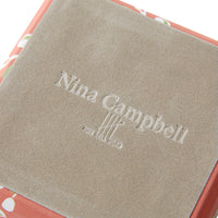 Nina Campbell Post It Pad Memo 8cm Bud Trellis - Coral