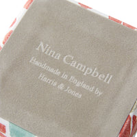 Nina Campbell Post It Pad Memo 8cm Ginko Tulips - Coral/Aqua