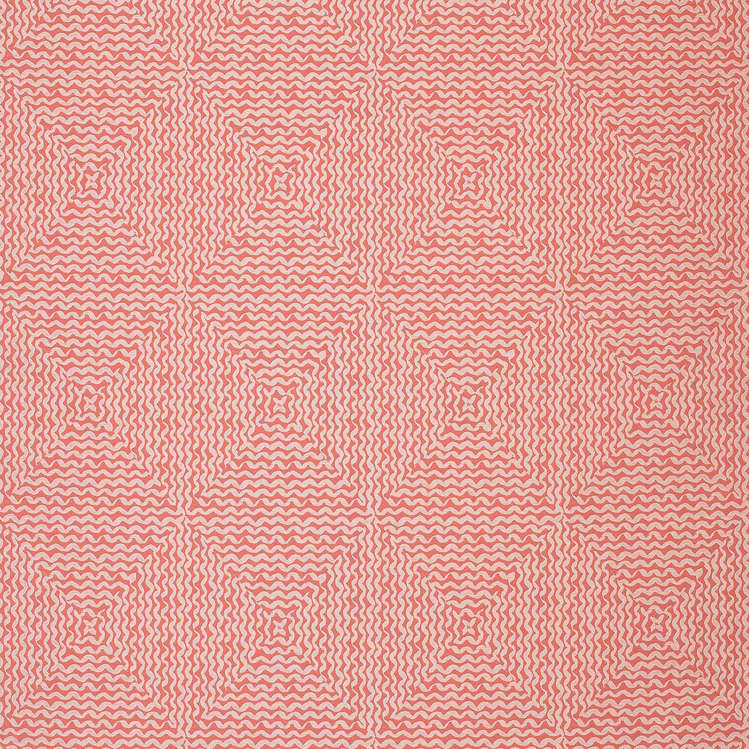 Nina Campbell Fabric - Les Rêves Mourlot Coral NCF4293-01