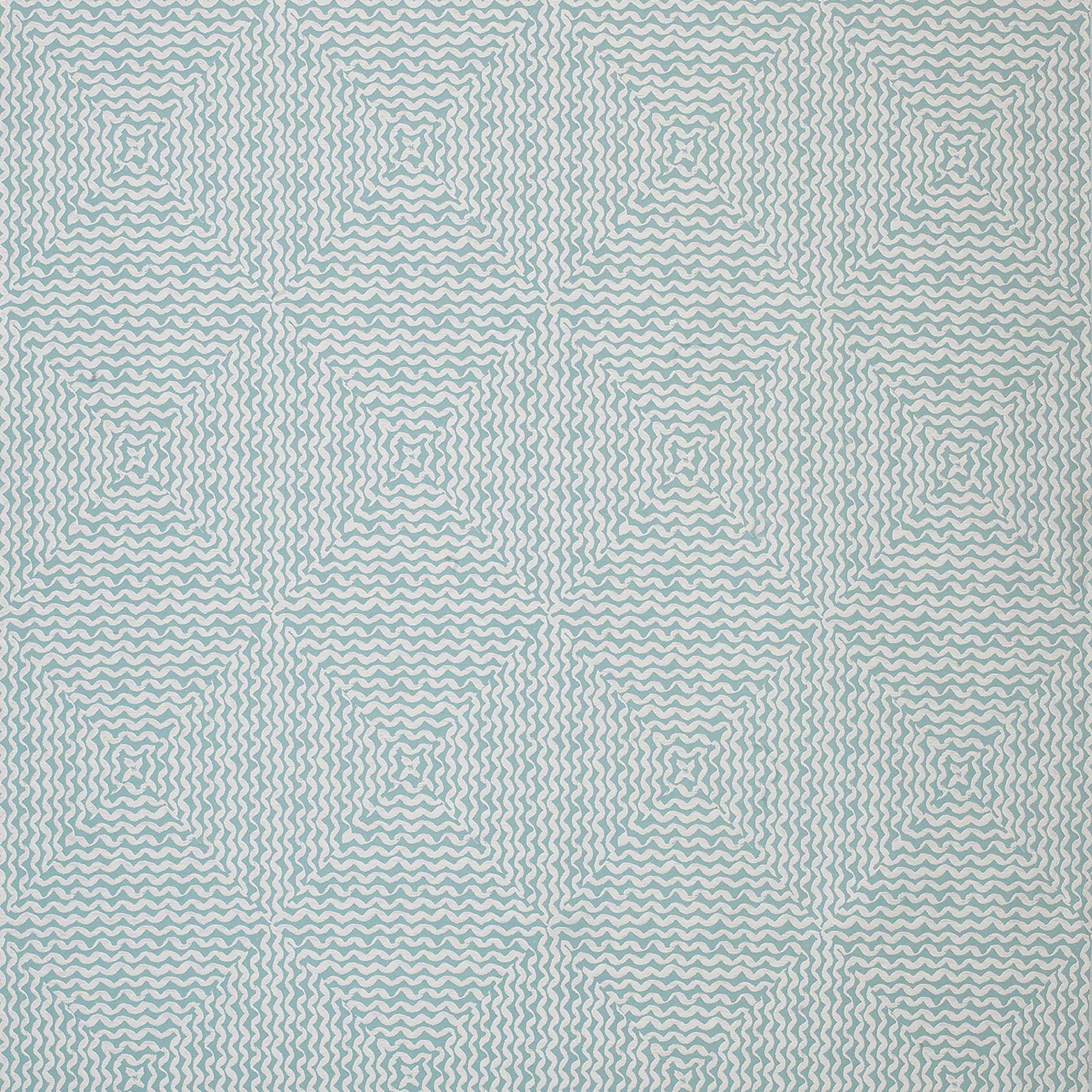 Nina Campbell Fabric - Les Rêves Mourlot Aqua NCF4293-02