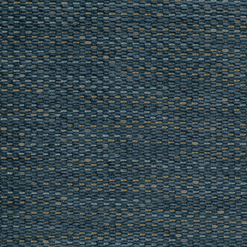 Poquelin Tartuffe Indigo/Blue/Bronze Fabric - NCF4311-07